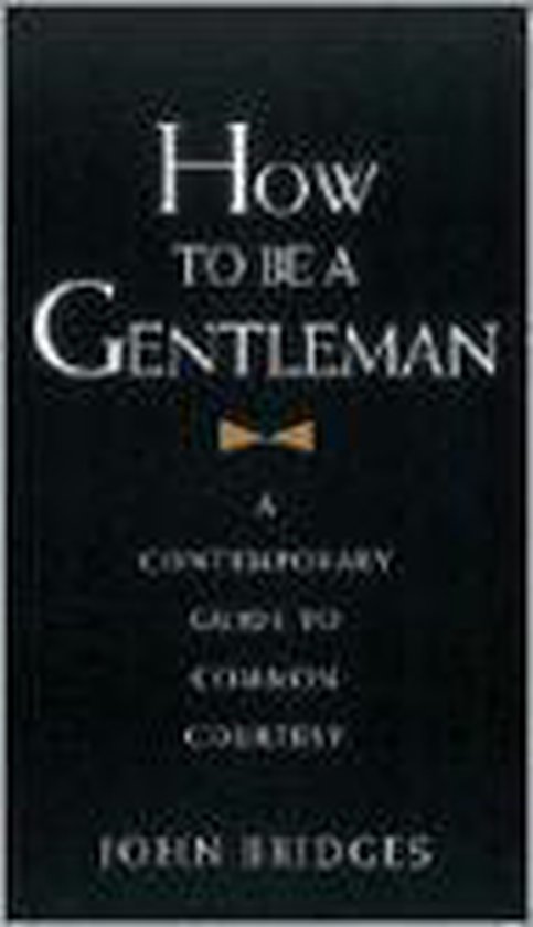 How to be a Gentleman - cover