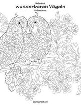 Wunderbaren Vögeln- Malbuch mit wunderbaren Vögeln für Erwachsene 1