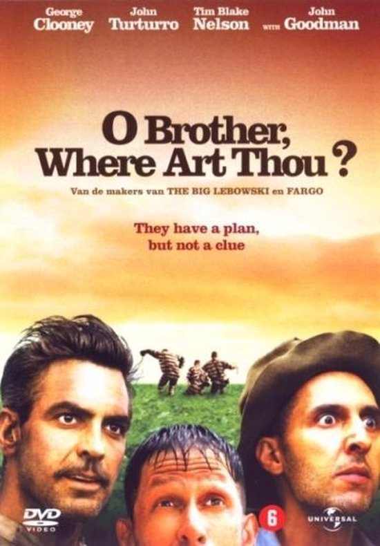 Cover van de film 'O Brother, Where Art Thou?'