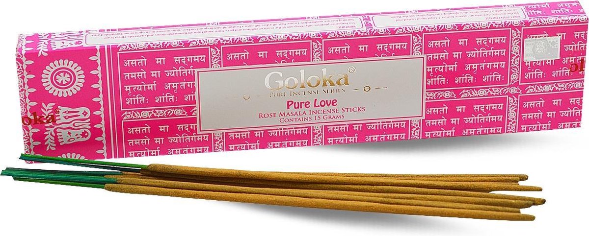 Goedkoopste Wierook - Goloka - Pure Love - 15gr