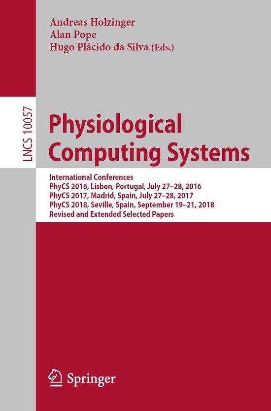 Springer Nature Proceedings Computer Science - Physiological ... - cover