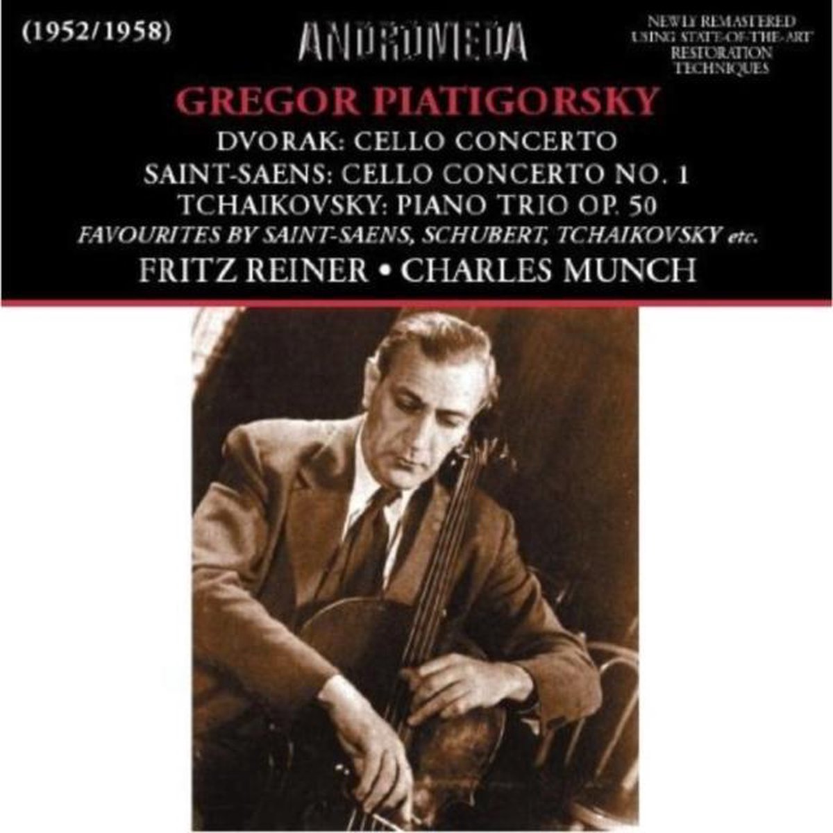 Piatigorksy Plays Dvorak, Saint-Sa