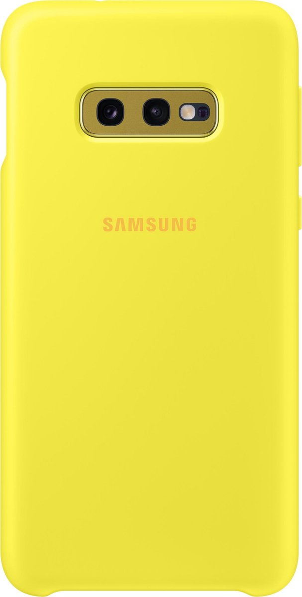 Samsung silicone cover - geel - voor Samsung Galaxy S10e