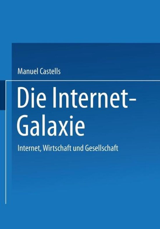 Die Internet-Galaxie - cover