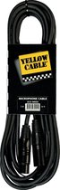 Microfoonkabel - Yellow Cable - Xlr male/xlr female - 5m