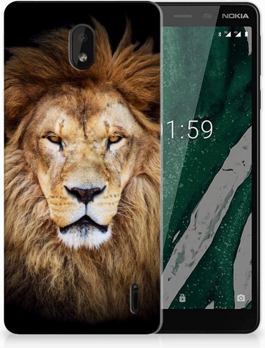 Nokia 1 Plus TPU Hoesje Leeuw