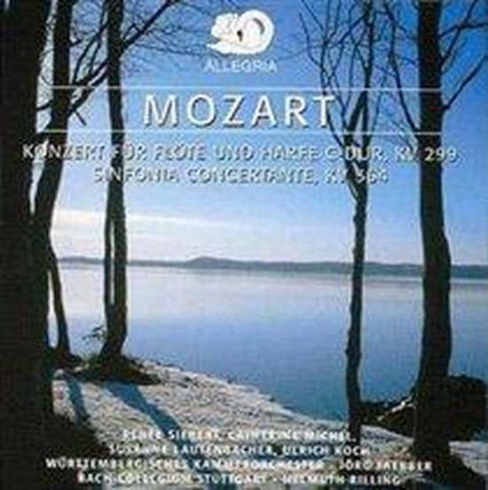 Mozart Concerto for Flute & Harp in C major K. 299; Sinfonia