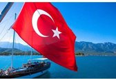Landvlag Turkije /Nationale Vlag/ 90X150 CM