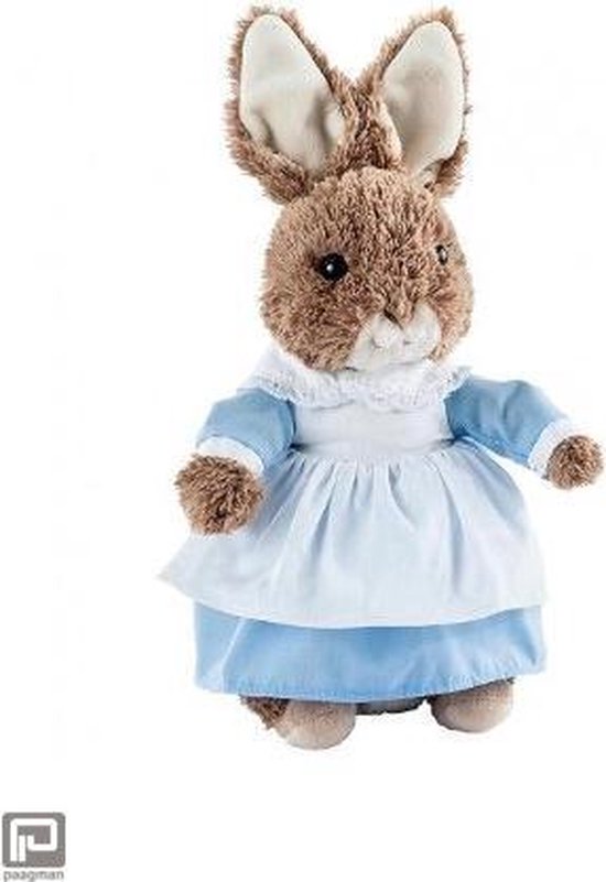 Peter Rabbit - Mrs. Rabbit - Gund - knuffel - Pieter konijn - 30 cm.