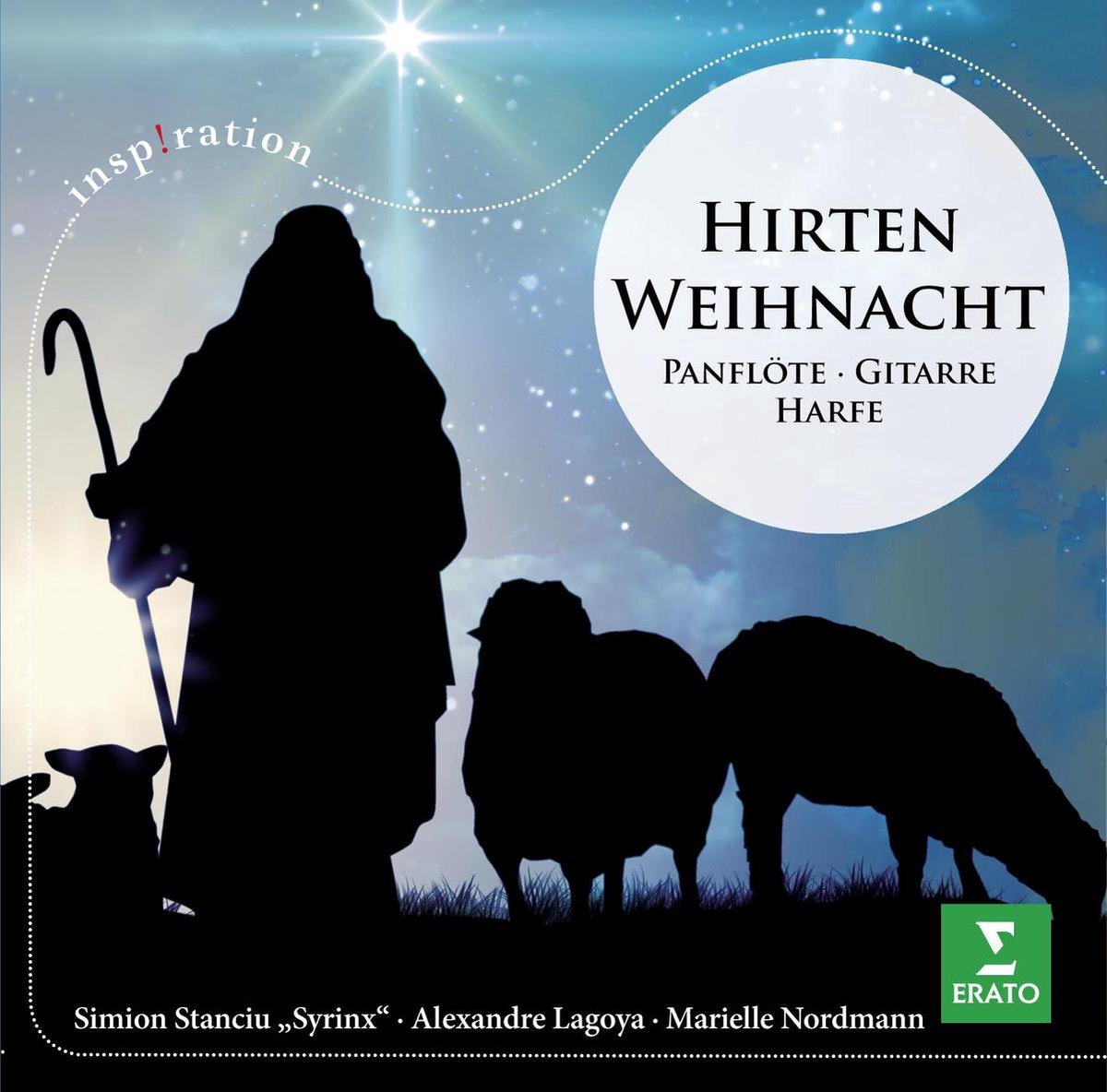 Hirten Wehnacht: Panflöte, Gitarre, Harfe