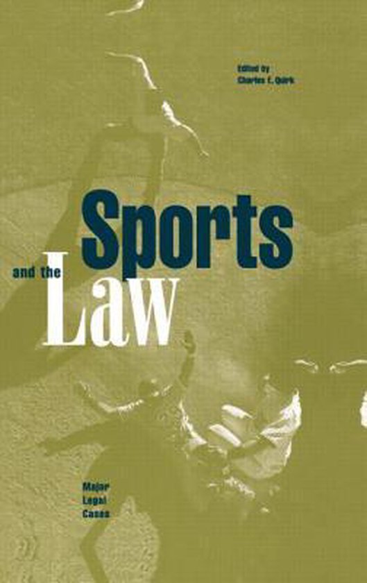 American Law and Society- Sports and the Law - cover