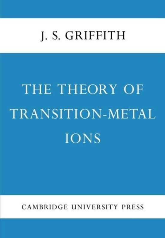 The Theory of Transition-Metal Ions - cover