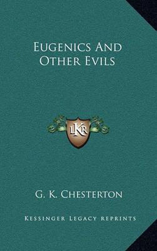 Eugenics and Other Evils - cover