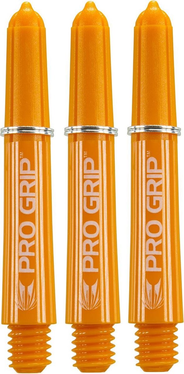 Target Pro Grip Dartshafts - Oranje - Short - (1 Set) van Target — afbeelding 4