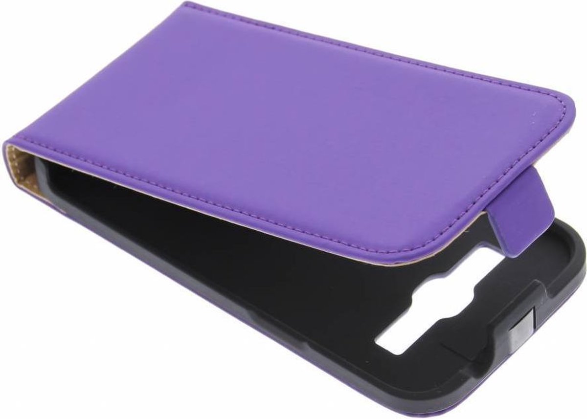 Mobiparts - paars premium flipcase voor de Samsung Galaxy Core Plus