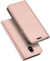 Luxe roze goud agenda wallet hoesje Samsung Galaxy J5 (2017)