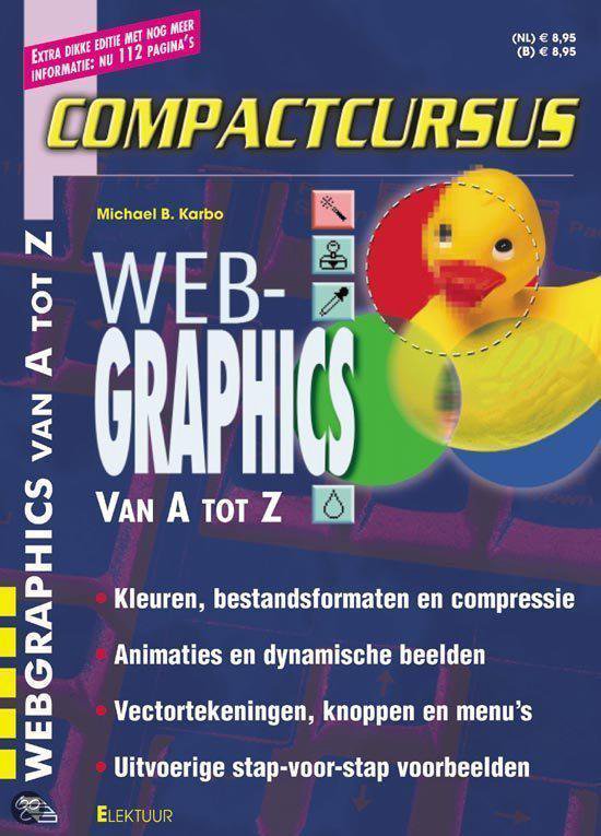 Cover van het boek 'Webgraphics van A tot Z'