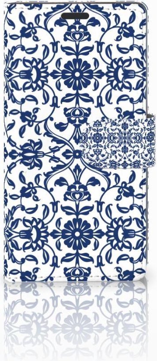 Sony Xperia Z3 Hoesje Flower Blue