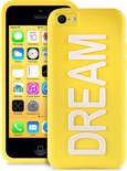 PURO iPhone 5C Back Cover Night Glow Dream - Geel