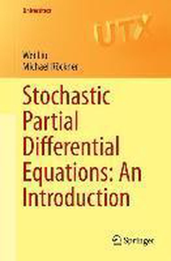 Stochastic Partial Differential Equations | 9783319223537 | Wei Liu ...