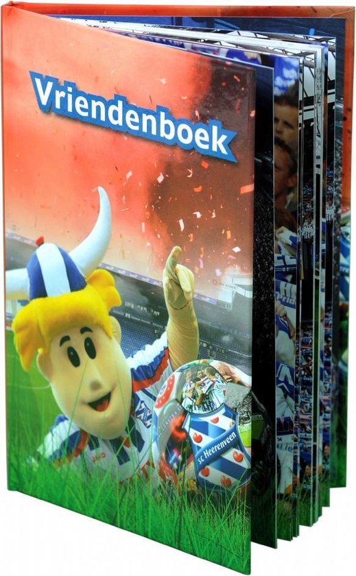 Voetbalclub sc Heerenveen voetbal vriendenboekje