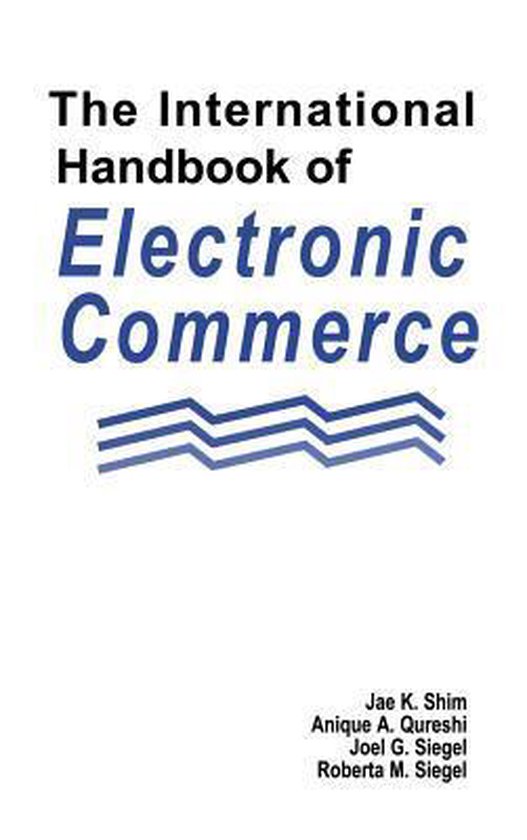 The International Handbook of Electronic Commerce - cover