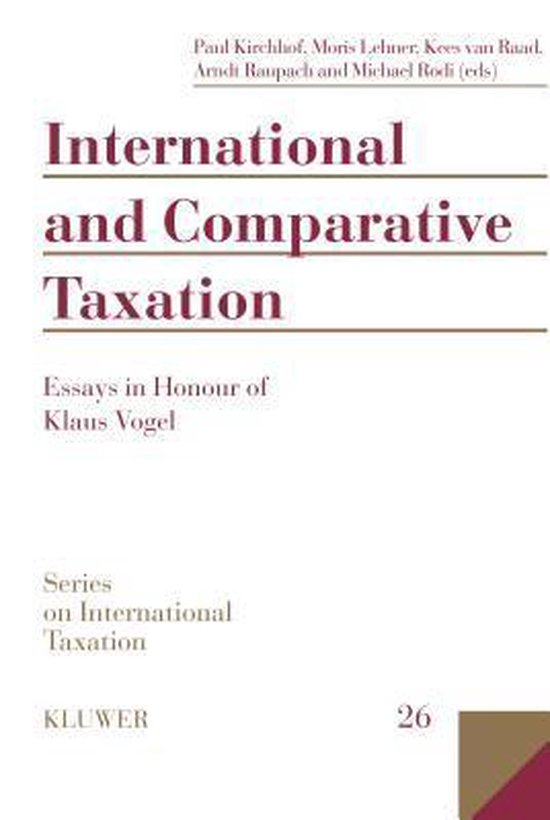 International and Comparative Taxation - cover