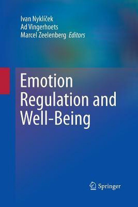 Emotion Regulation and Well-Being - cover
