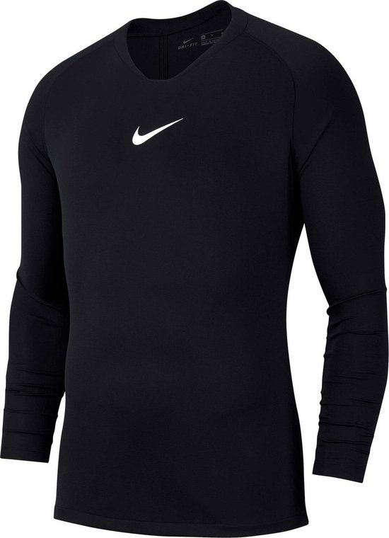 Chemise thermique Nike Dry Park First Layer Longsleeve - Taille 152 - Unisexe - Noir