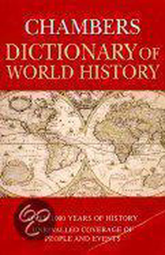 Omslag van Chambers Dictionary of World History door Collective