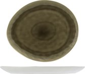 Cosy&Trendy Spirit Olive Bord - Ovaal - 27 cm x 23 cm - Set-4