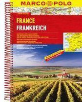 MARCO POLO Reiseatlas Frankreich 1 : 300.000