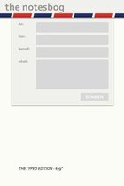notesbog - 6x9 , e-mail, 190p, liniert