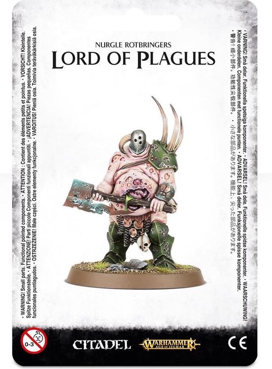 Age of Sigmar - Nurgle Rotbringers Lord of Plagues