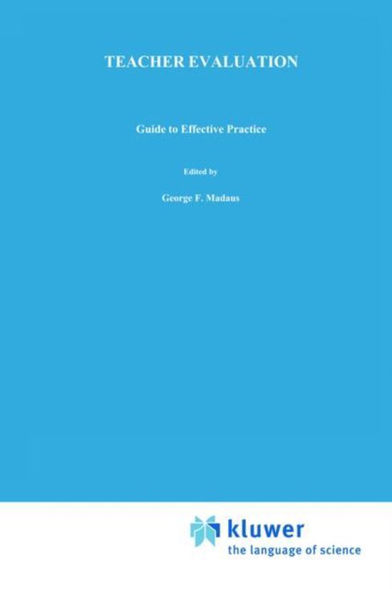 Teacher Evaluation - cover