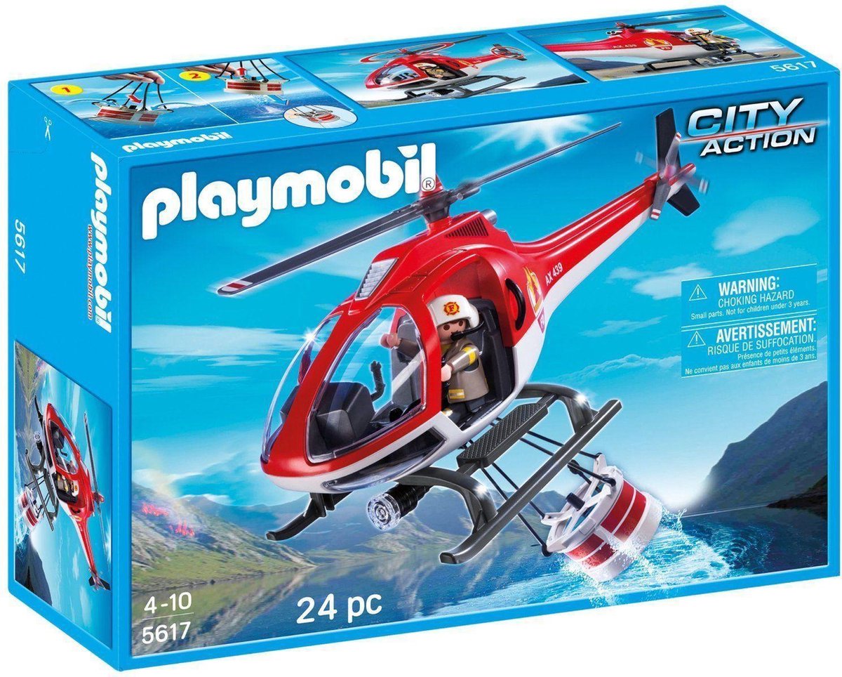 Playmobil 5617 Bosbrand Helikopter | bol.com