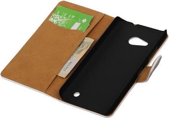 Étui Portefeuille Microsoft Lumia 550 de Type Livre Crocodile Wit