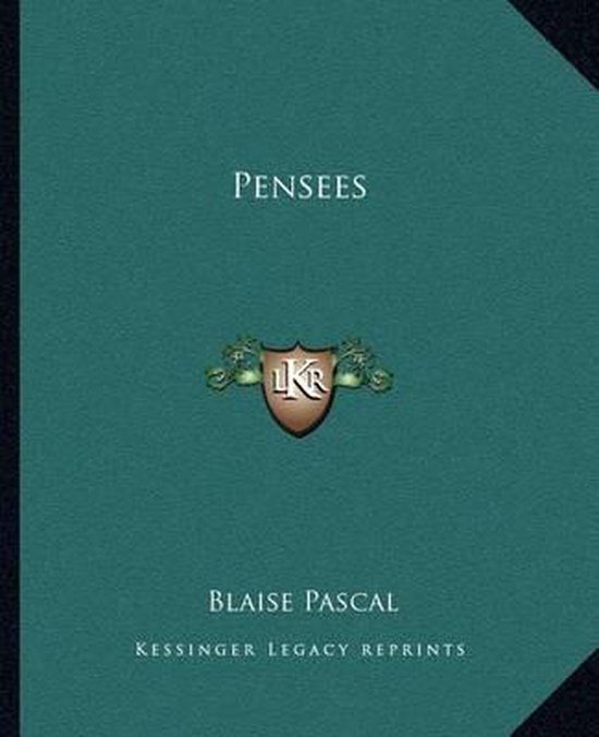 Pensees - cover