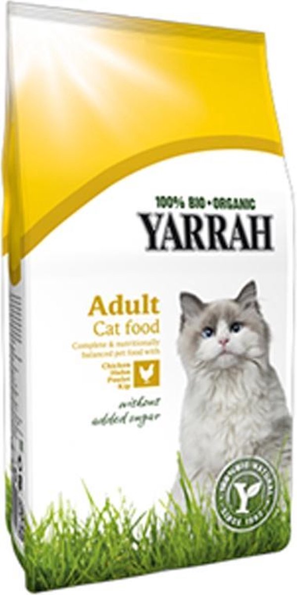 Yarrah Yarrah droogvoeding kip biologisch - 3 st à 800 gr