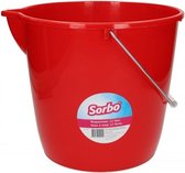 Sorbo Mopemmer - 12 liter - Rood