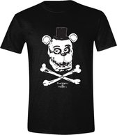 Five Nights At Freddy's - FRooddy Crossbones T-Shirt -  Zwart - XXL