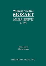 Missa Brevis K 194 Vocal Score
