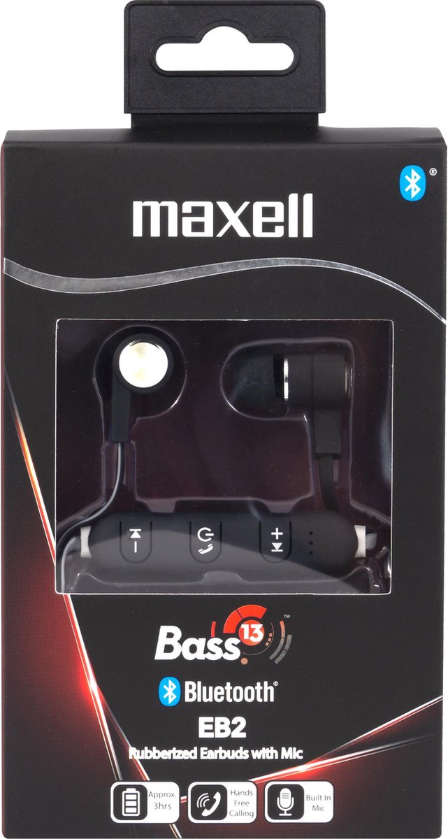 Maxell Bluetooth Maxell Bass 13 - HD1 noir. | bol.com