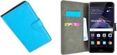Turquoise Wallet Bookcase P Telefoonhoesje voor Huawei P8 Lite 2017