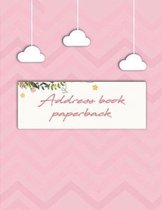 Address Book Paperback