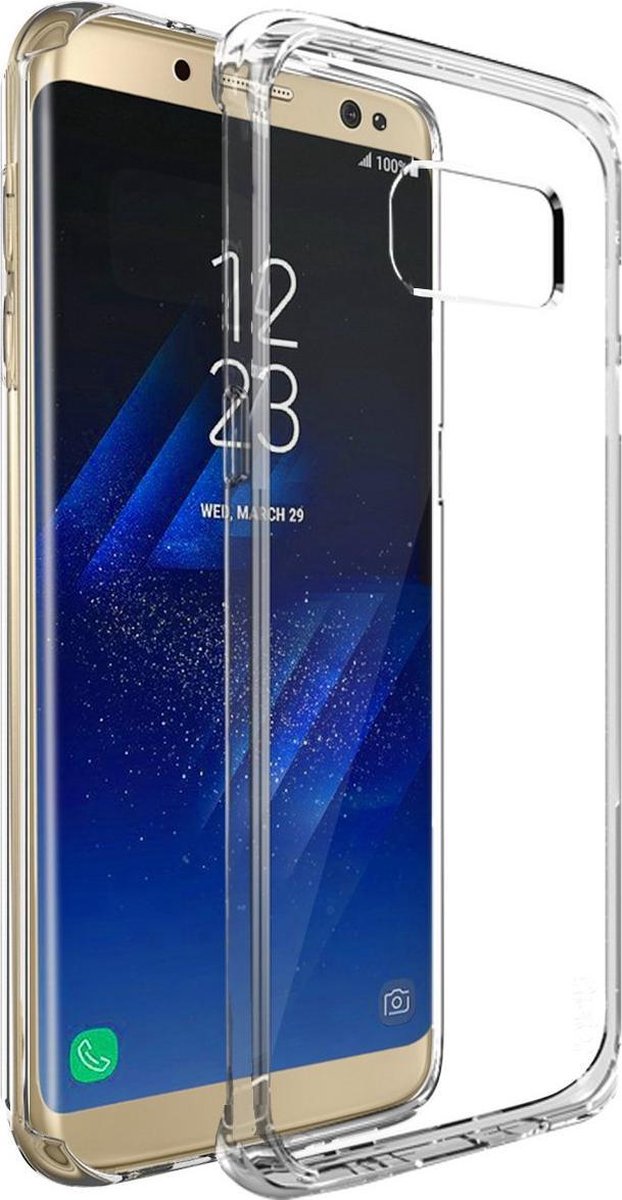 Samsung Galaxy S8 Transparant TPU Siliconen Case Hoesje