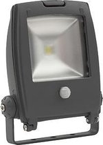 10W Sensor LED Schijnwerper wit 4500K IP65 - Zwart Kanlux