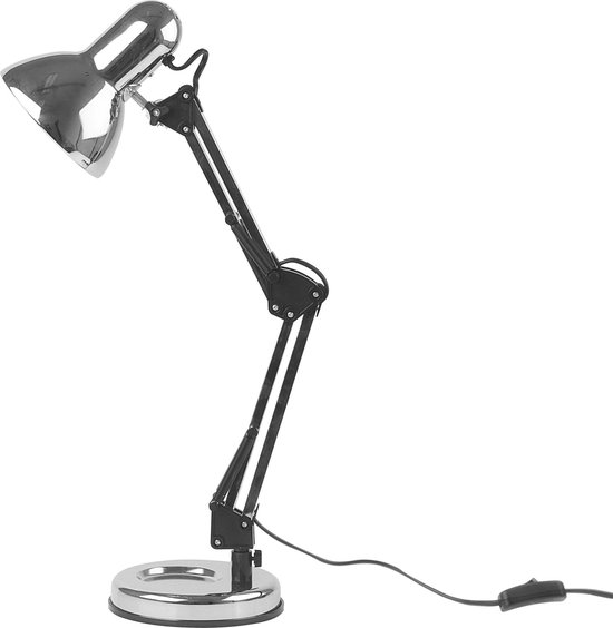 Leitmotiv Hobby - Bureaulamp - Chrome | bol.com