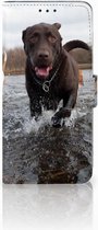 Geschikt voor Samsung Galaxy S10 Plus Bookcover hoesje Honden