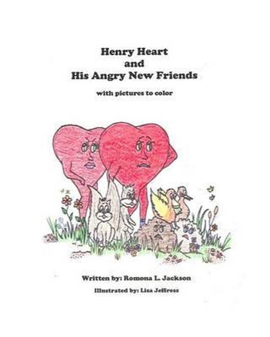 Henry Heart and His Angry New Friends - cover